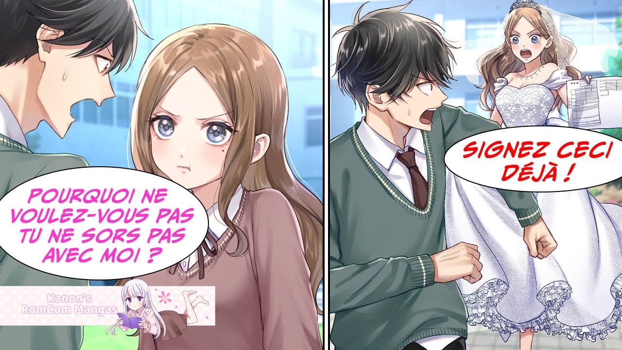[Manga] J'ai largué la plus belle fille de l'école et elle m'a harcelé pour que je l'épouse