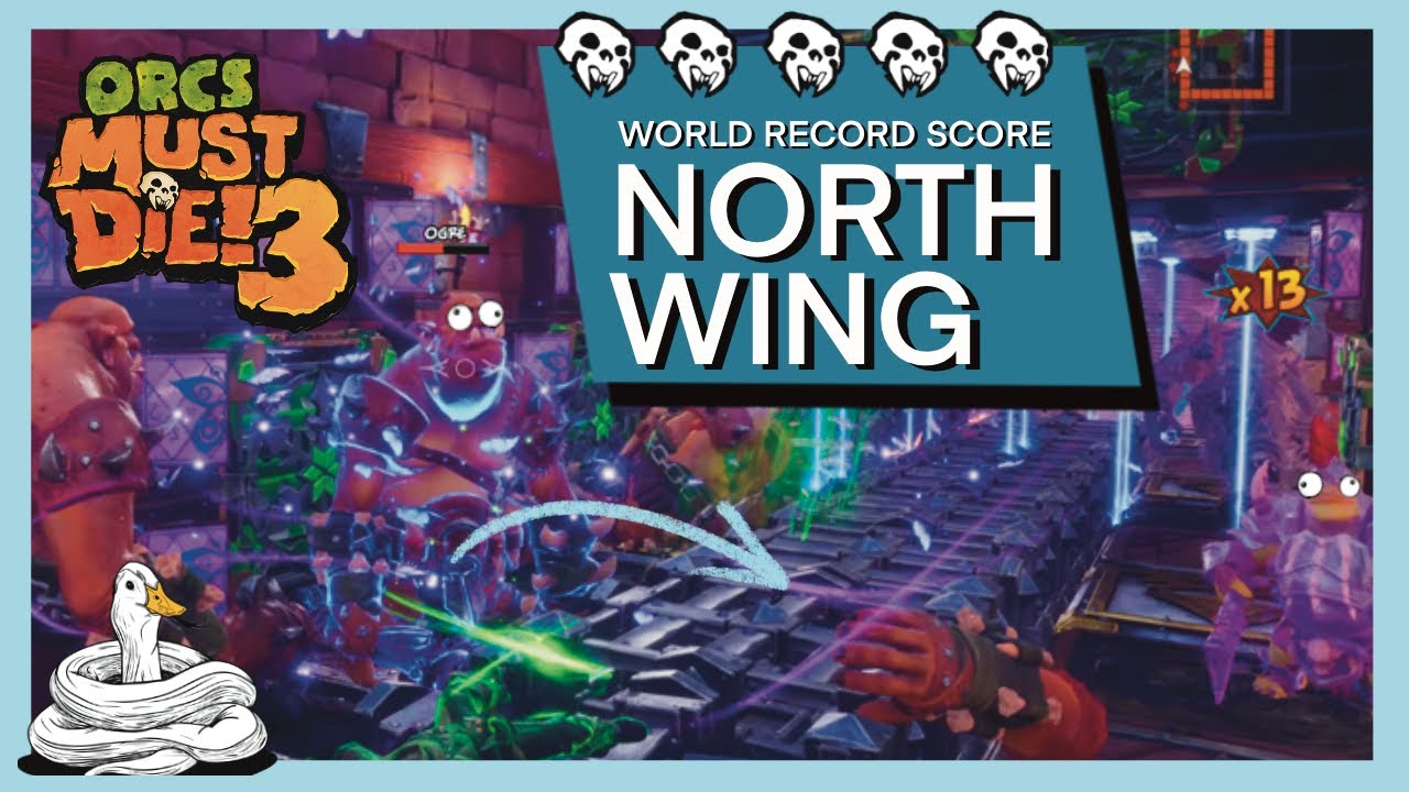 Perfectly Balanced Killbox (Part 4/4) - Orcs Must Die! 3 - North Wing - ENDLESS [60FPS-4K]