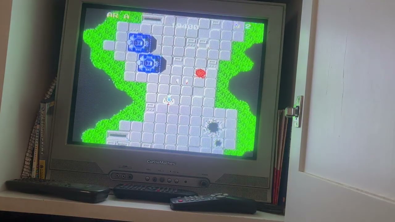 Star Force NES Area Alpha Personal Beat 124,500