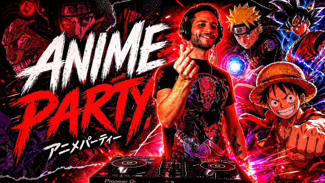 BEST MIX ANIME EDM MUSIC | Anime Party Rave ♫ Gaming Otaku Music | DJ LUCAS HAZEN