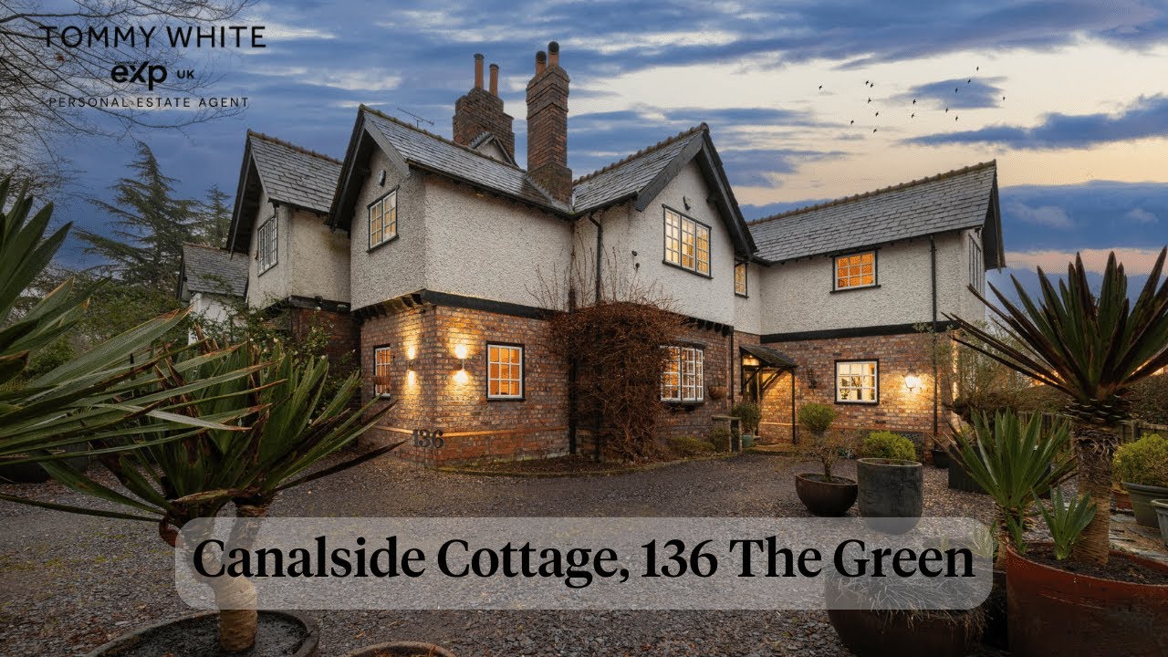 Historic Home in Worsley, Manchester, with Beautiful Leafy and Canalside Views