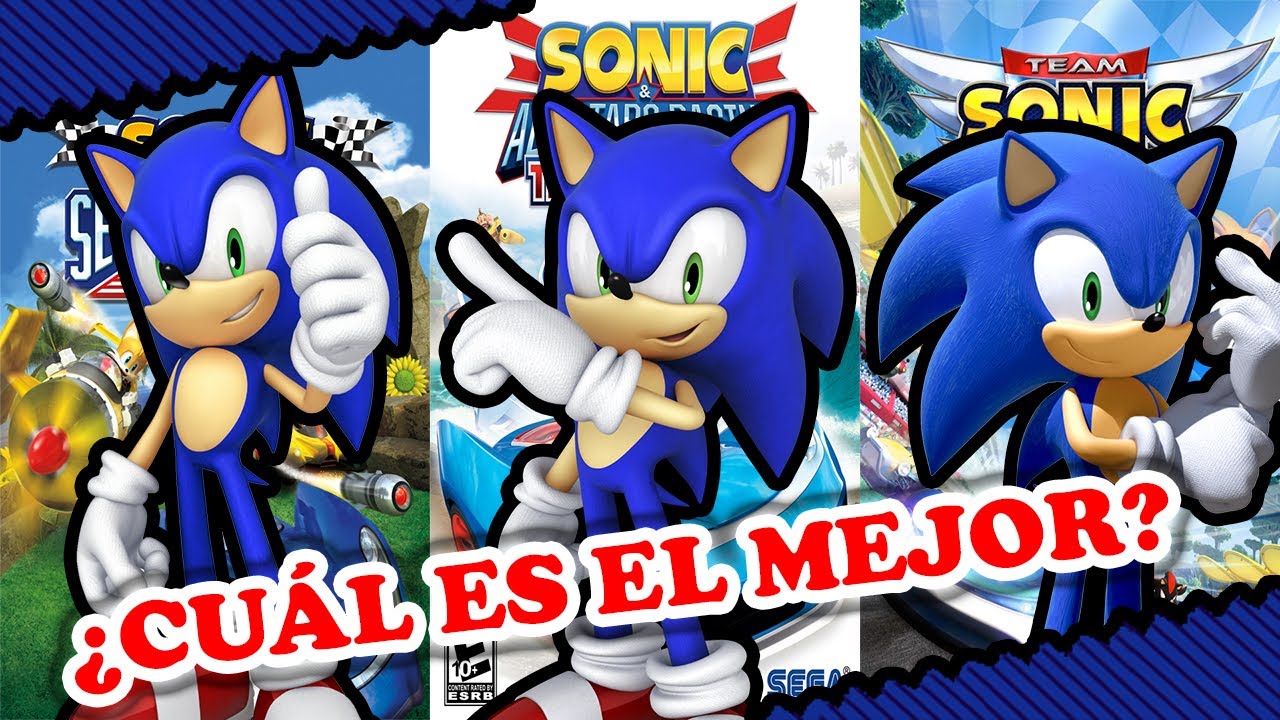 ¿Cuál es el mejor Sonic Racing? La Jugabilidad es lo MAS IMPORTANTE