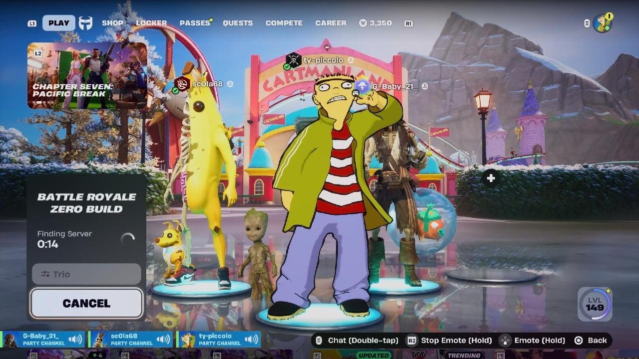 typiccolo doing what he does best!