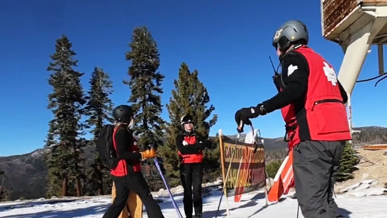 12/13/25 snowboarding At China Peak 