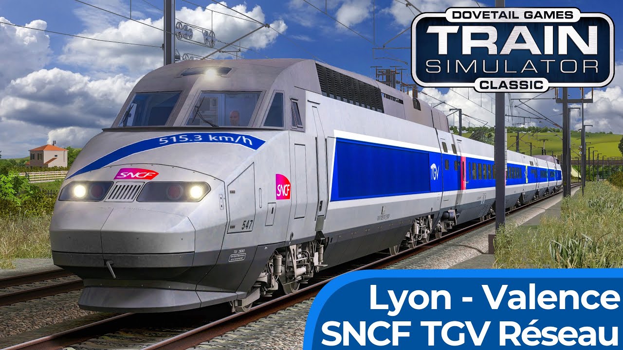 Im Weltrekordzug durch Frankreich! | TRAIN SIMULATOR CLASSIC | Lyon part Dieu – Valence | TGV Réseau
