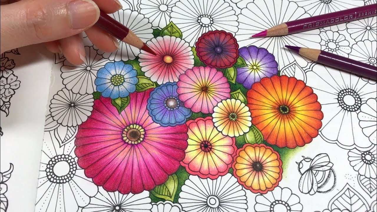 BASIC FLOWERS COLORING | Ivy and the Inky Butterfly
