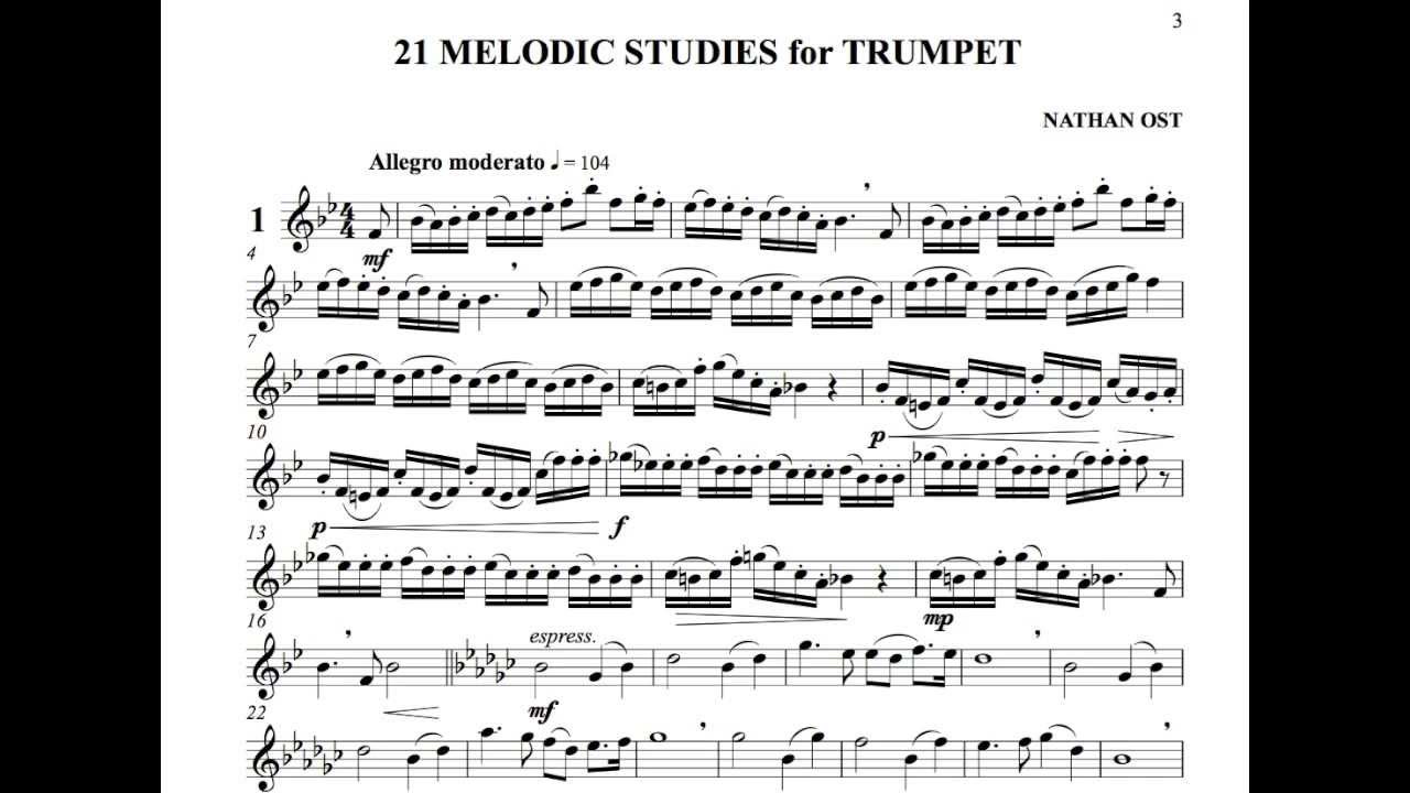 Ost Characteristic Study #1 for Trumpet
