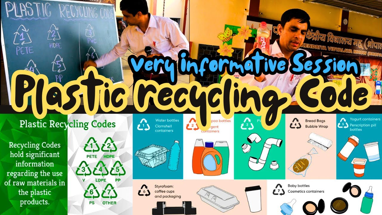 Plastic Recycle Code II Very Informative Session #beingkvian #plasticrecyclecode #swachtaabhiyan