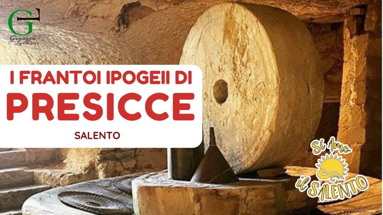 I frantoi Ipogei di Presicce 🫒 SALENTO 😎