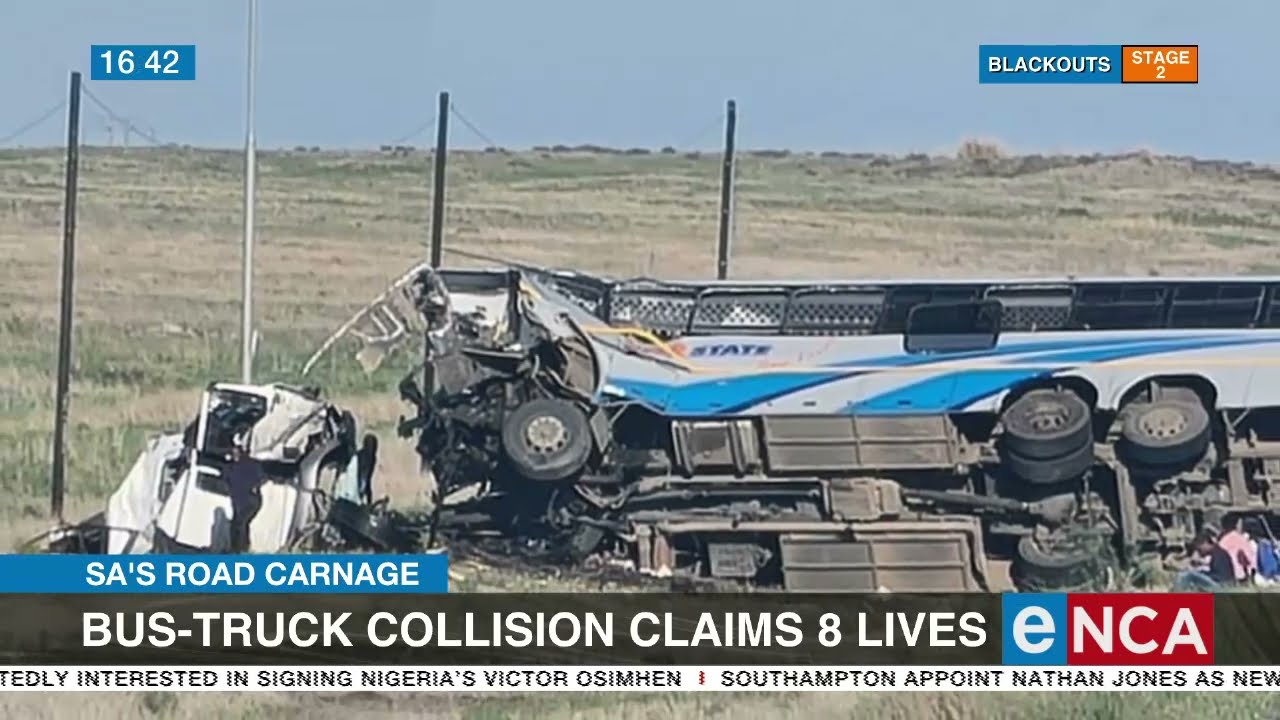 SA's Road Carnage | Bus-Truck collision claims 8 lives