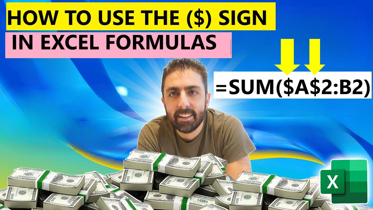 How to Write Excel Formulas with Dollar $ Sign🤑 - NEVER make THESE MISTAKES again!