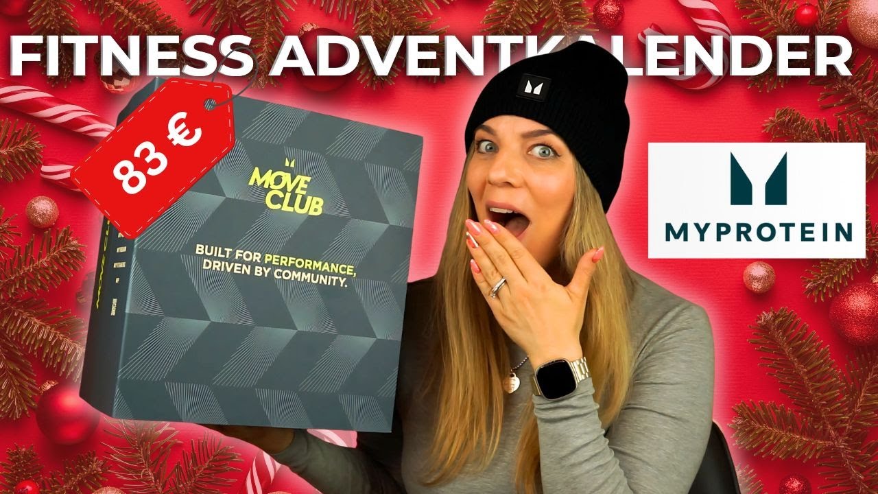 Der beste 2025?! MyProtein ADVENTSKALENDER 2025 unboxing! 💪