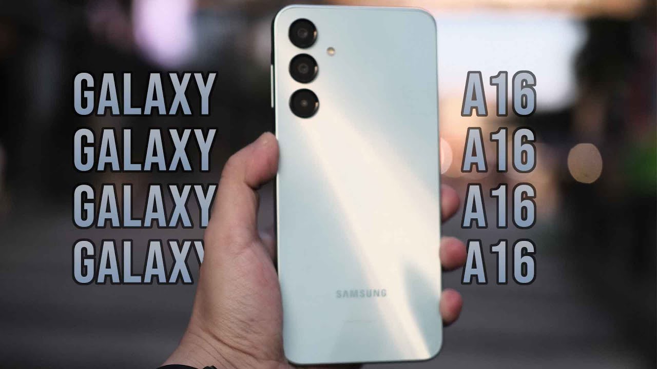 SAMSUNG ရဲ့ Galaxy A16 ကို Unboxing  လုပ်ကြမယ် . . .