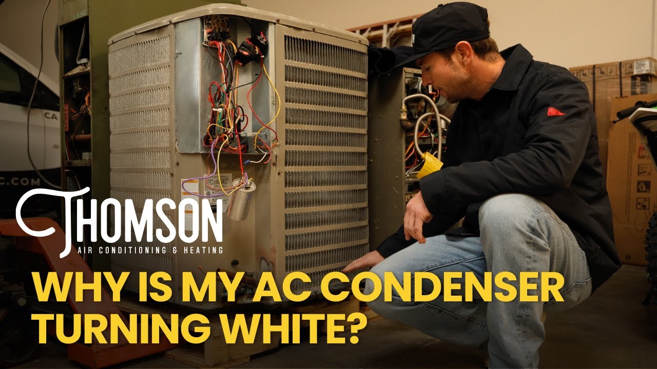 White Buildup on Your AC Condenser? Here’s What It Means