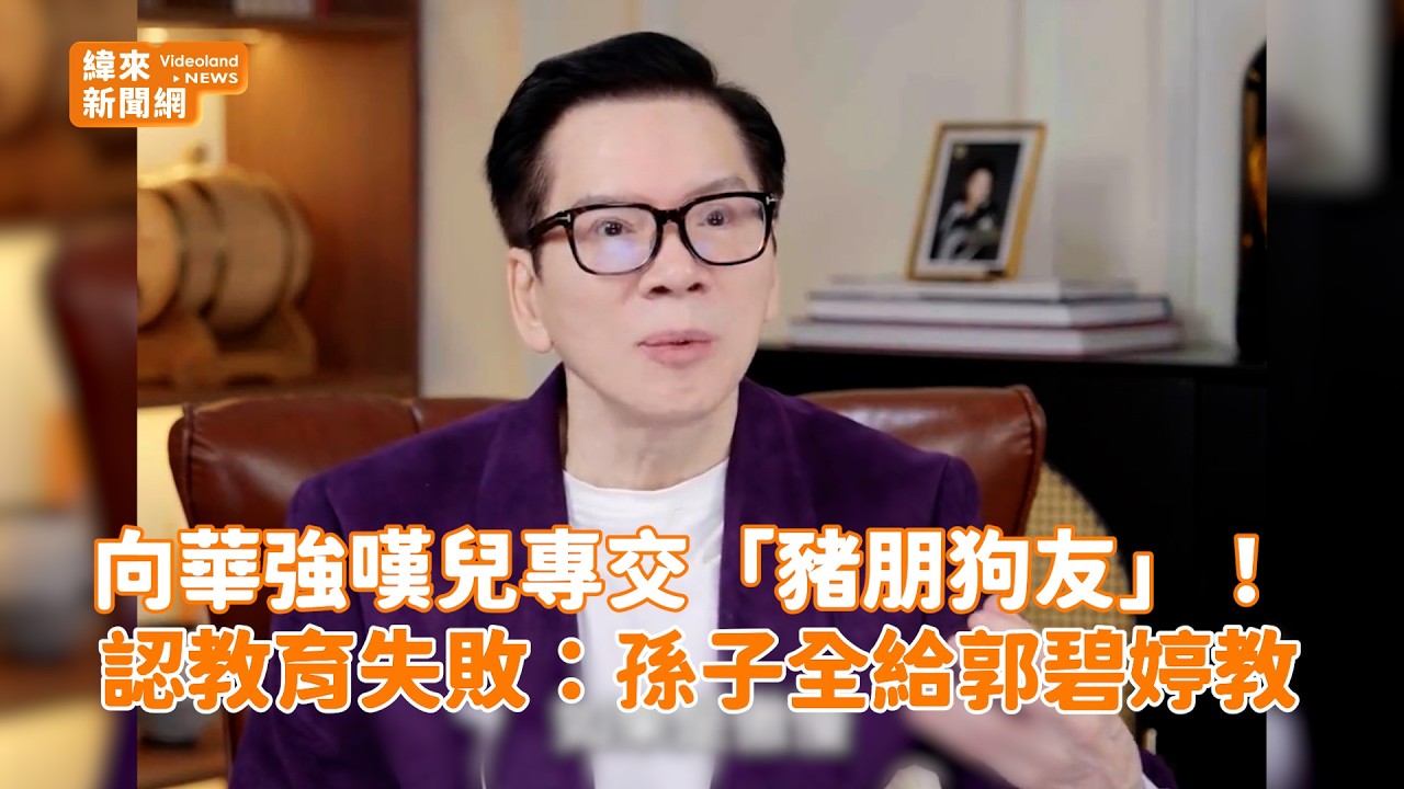 向華強嘆兒專交「豬朋狗友」！ 認教育失敗：孫子全給郭碧婷教@videolandnews