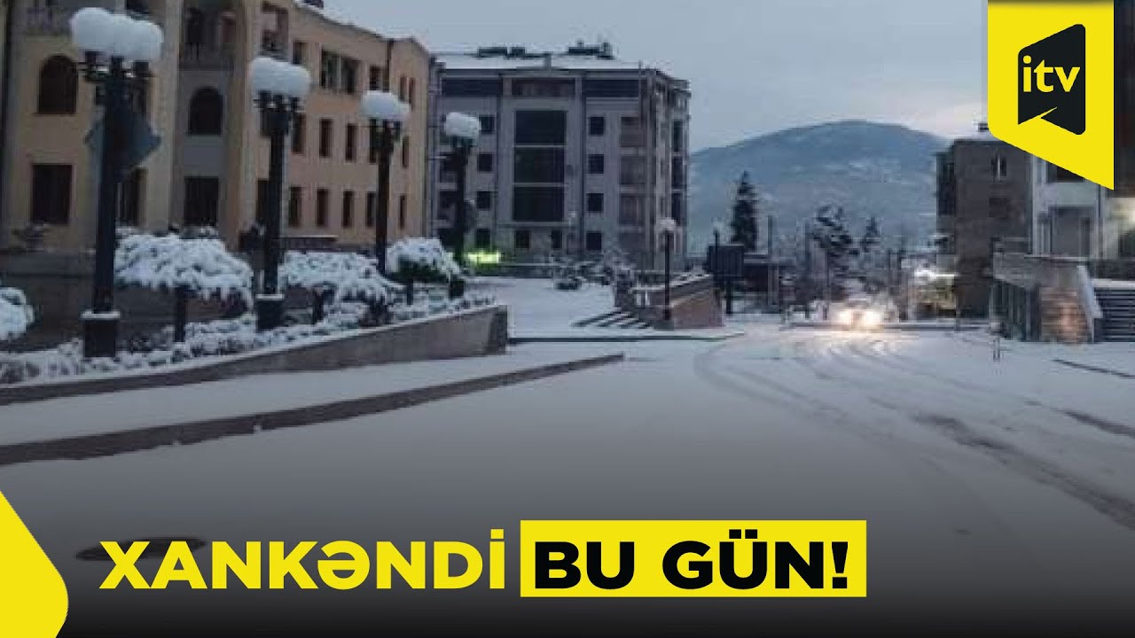 Xankəndinin QARLI QIŞ NAĞILI