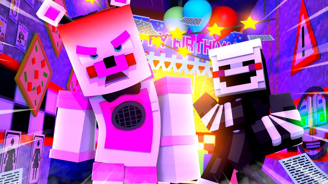Puppet Ruins Funtime Freddy's Episode! Minecraft FNAF Roleplay