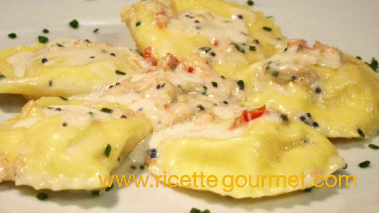 Ravioli al salmone, patate e mascarpone...golosi e saporiti