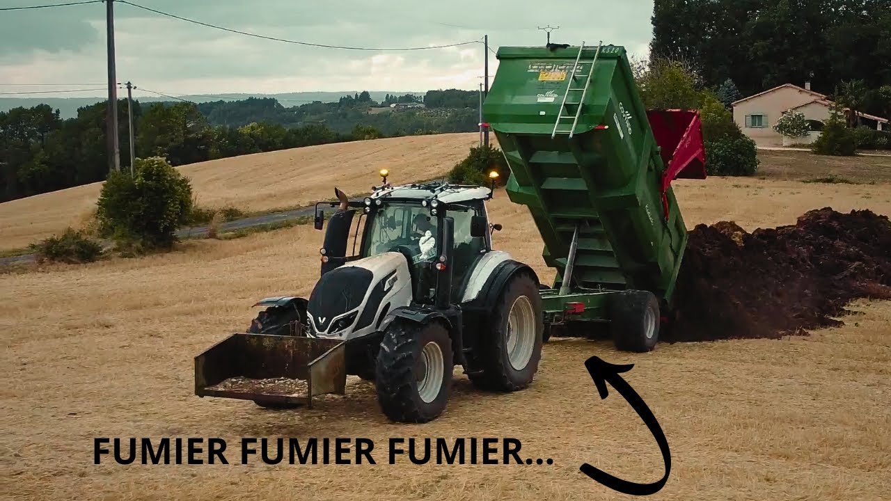 CURAGE DE FUMIER POUR LES ÉPANDAGES!! 