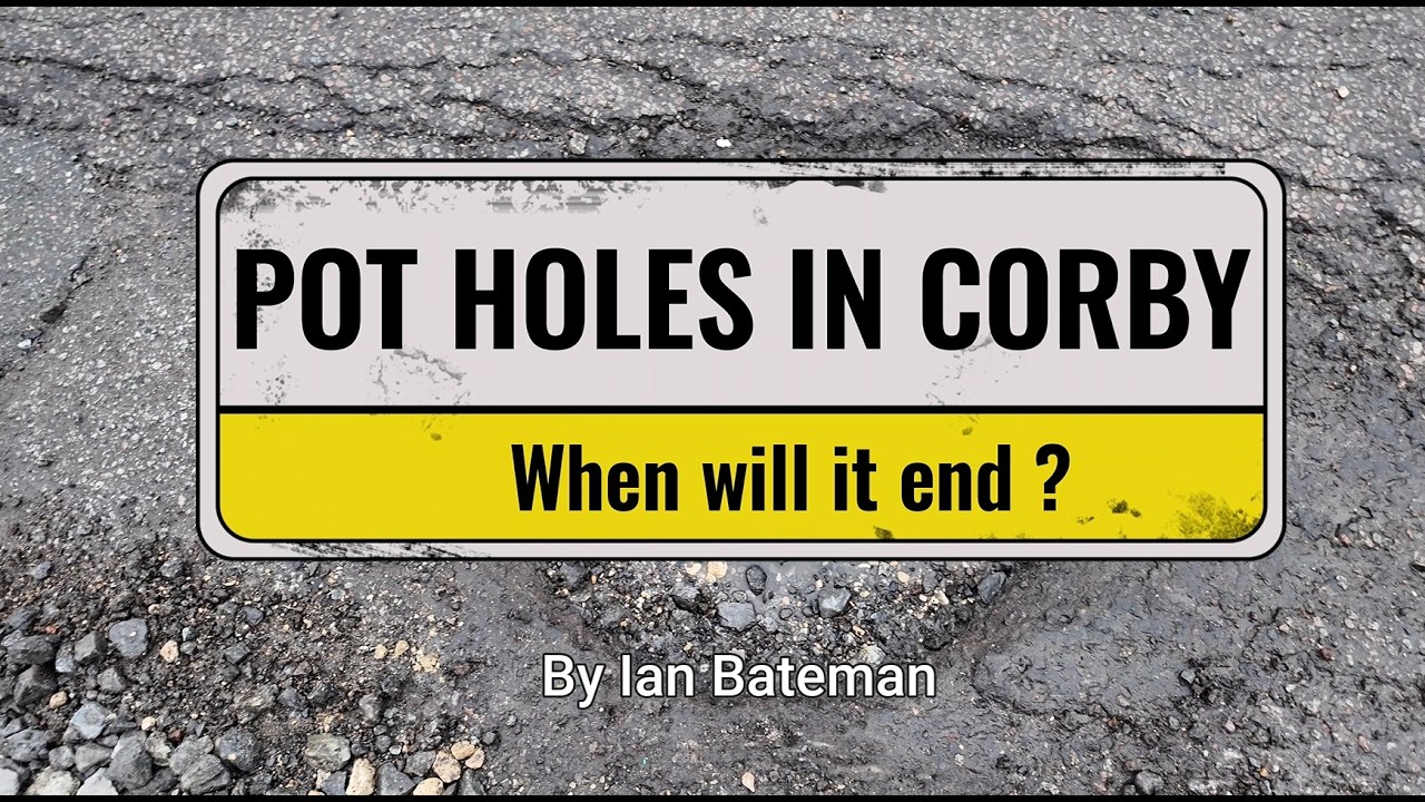 Pot Holes in Corby by Ian Bateman