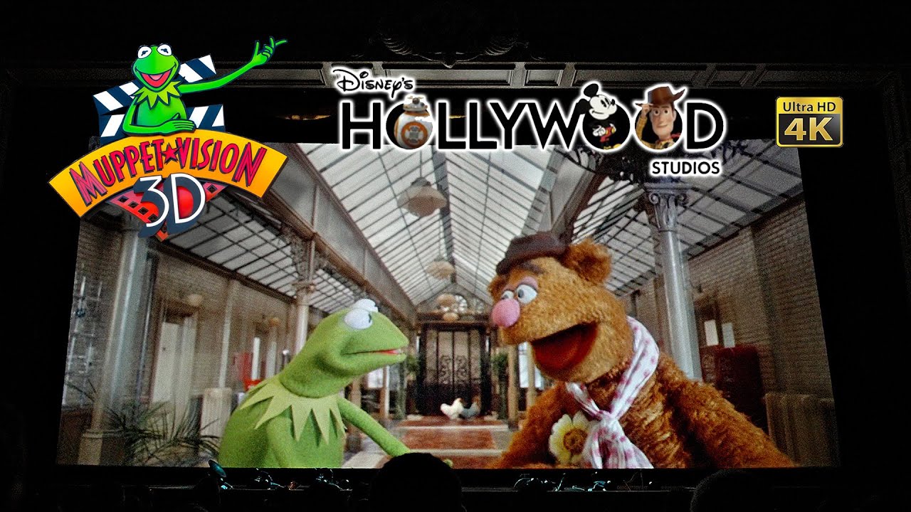 Muppet Vision 3D Complete Show 4K Disney's Hollywood Studios Walt Disney World 2025 01 03