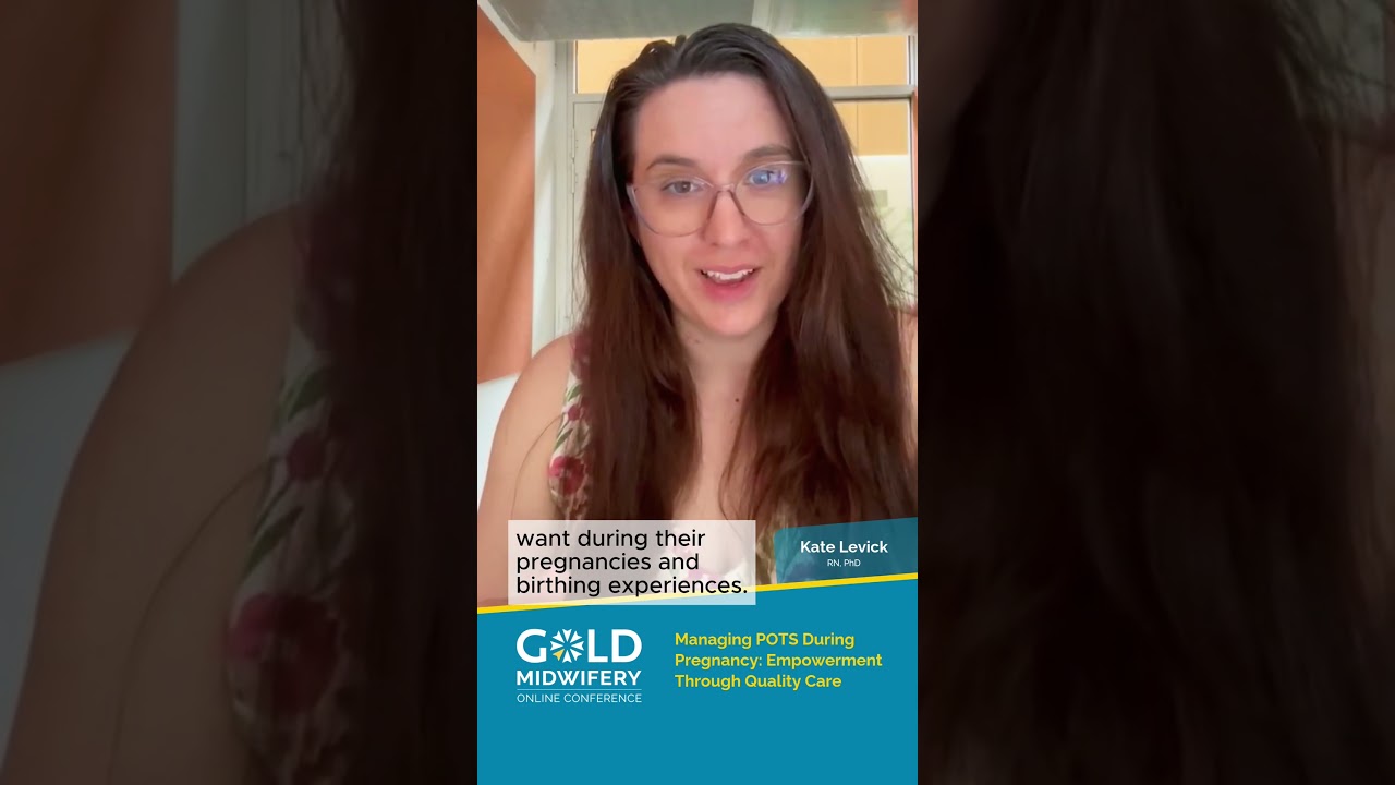 POTS During Pregnancy | Kate Levick, GOLD Midwifery 2026