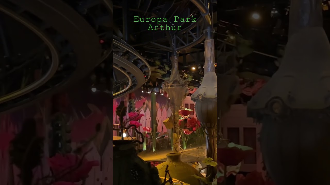Europa Park Rust Themenbereich Arthur  #europapark #themepark #achterbahn #freizeitpark #rust