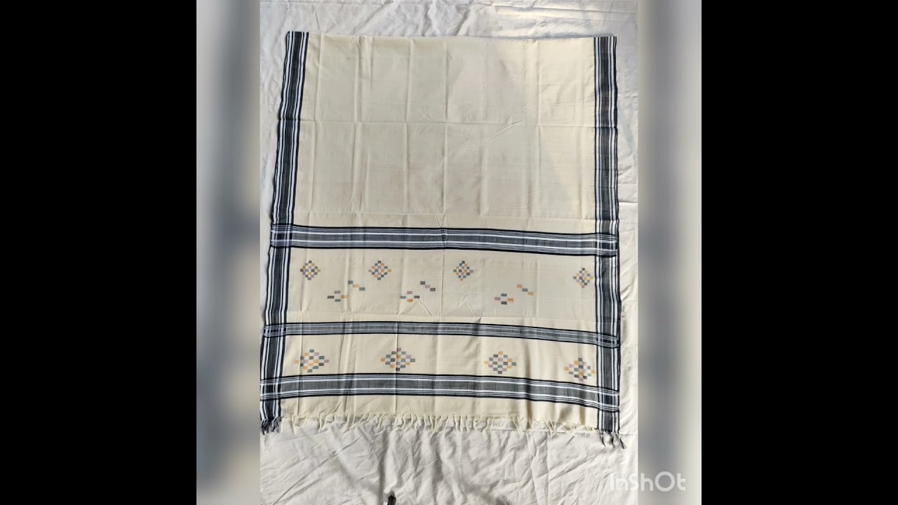 Handloom fabrics of pure cotton yarn.
