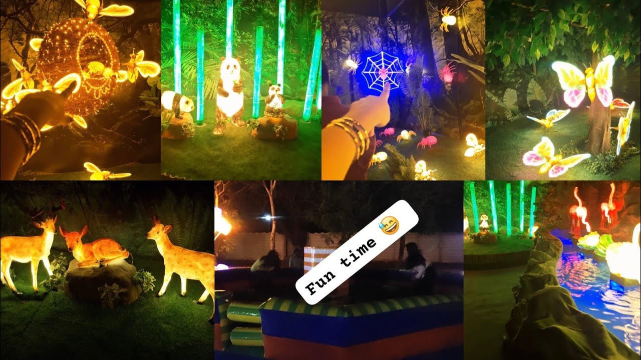 Glow Garden At Mahabalipuram 