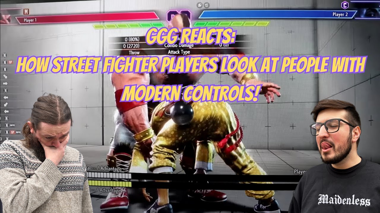 Реакция GGG: как игроки STREET FIGHTER смотрят на людей с СОВРЕМЕННЫМ УПРАВЛЕНИЕМ! @Mightykeef