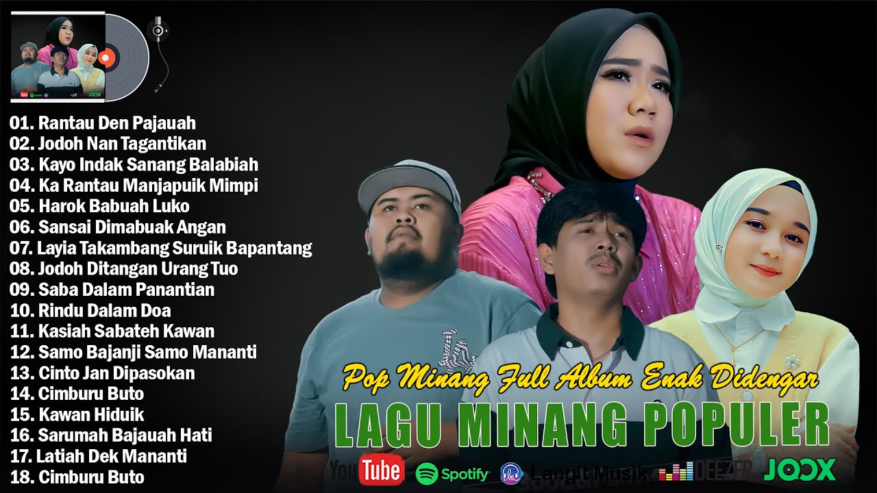 Pop Minang 2025 Enak Didengar - Lagu Minang Terbaru 2025 Tiktok