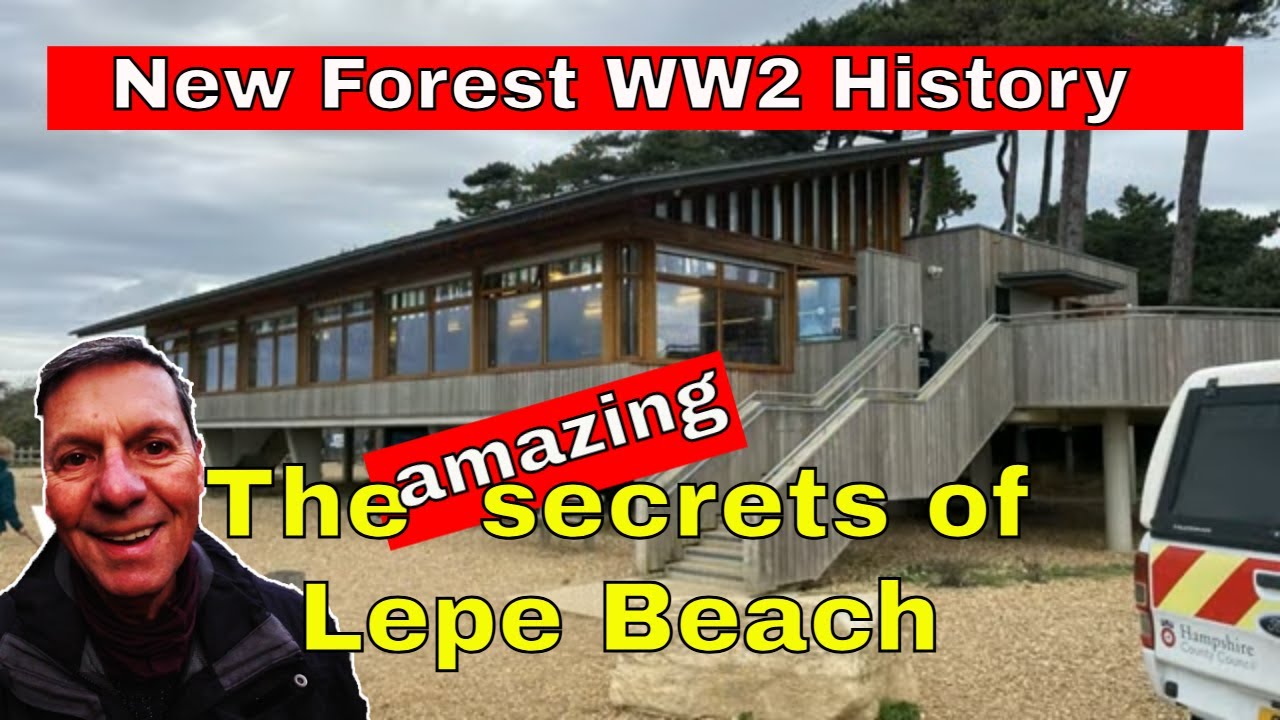 Amazing Activities at Lepe Beach helped to win World War Two!  VEDay80 #newforesthistory #VE80