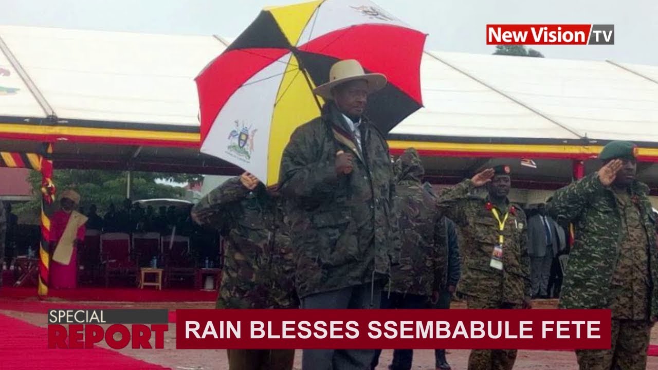 Rain blesses Ssembabule fete