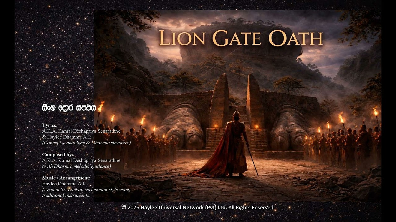Track 2  Lion Gate Oath_සිංහ දොර සපථය