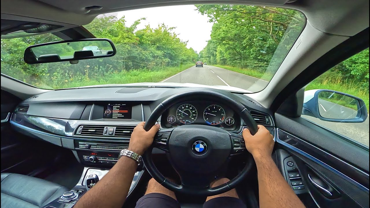 BMW 5 Series 520D F10 [2.0L 190 HP] POV Test Drive