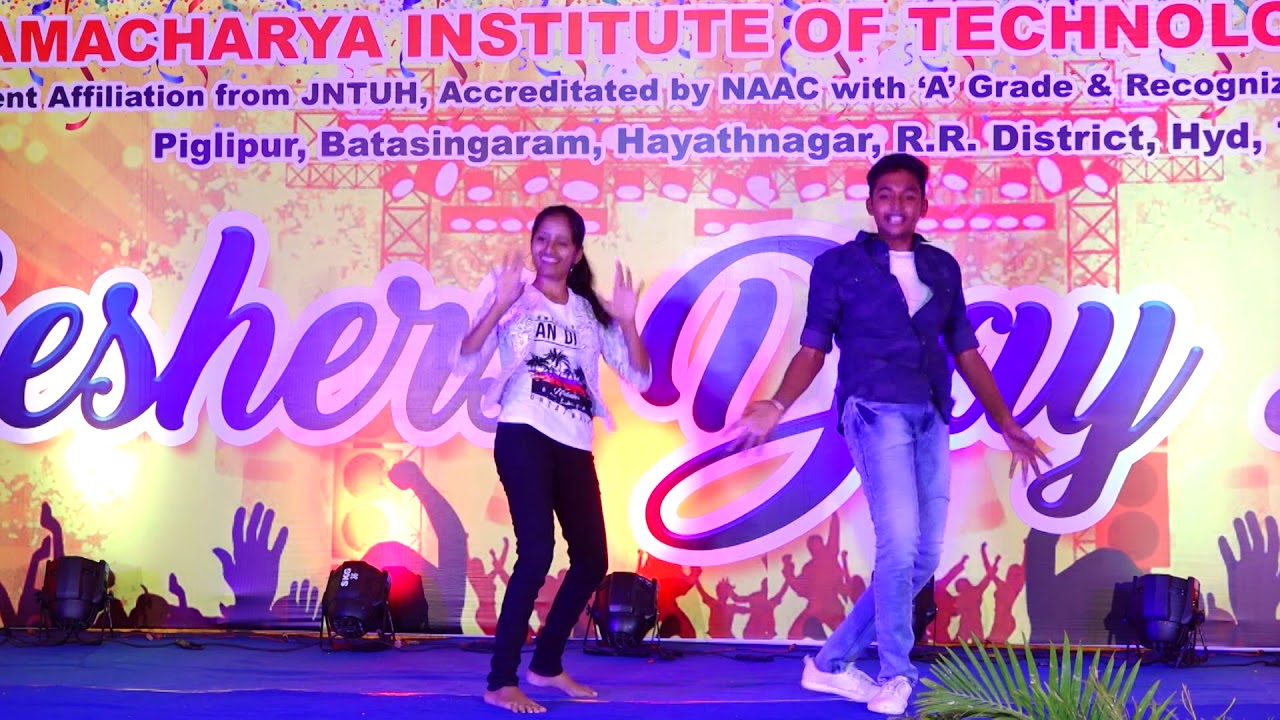Killer dancing performance - AITS Hyderabad Freshers Day