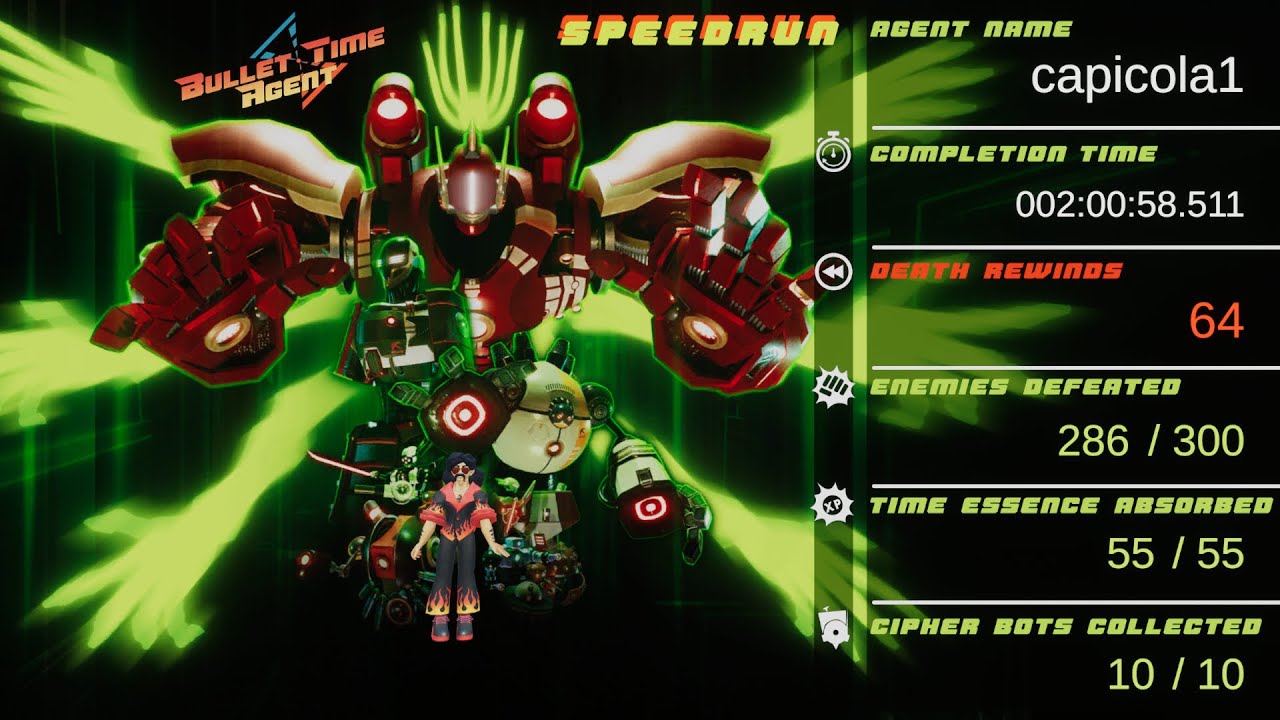 Bullet Time Agent 100% - 