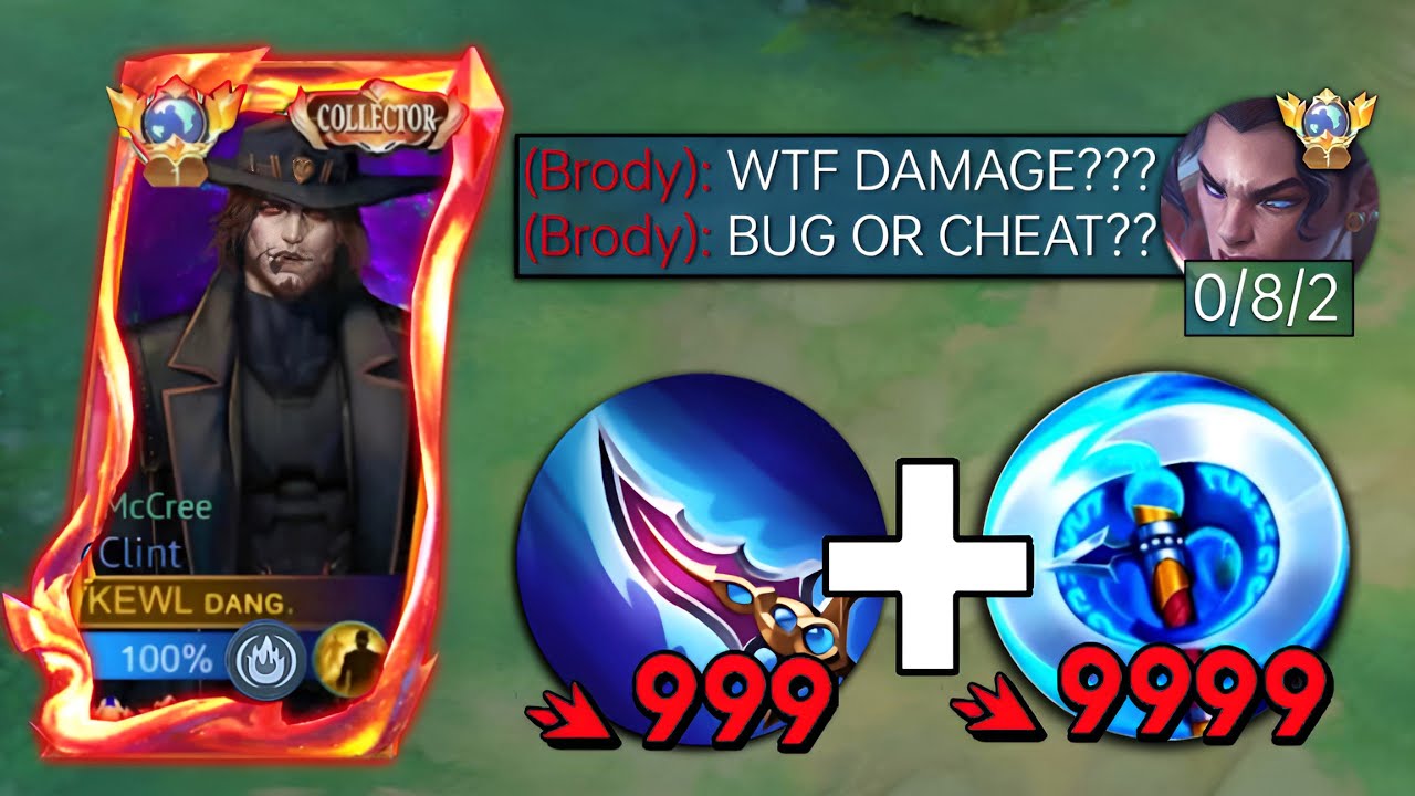 TOP GLOBAL CLINT BEST MULTIPLE DAMAGE BUILD THAT CAN ONE SHOT ENEMIES!!💀 ( INSANE DAMAGE )
