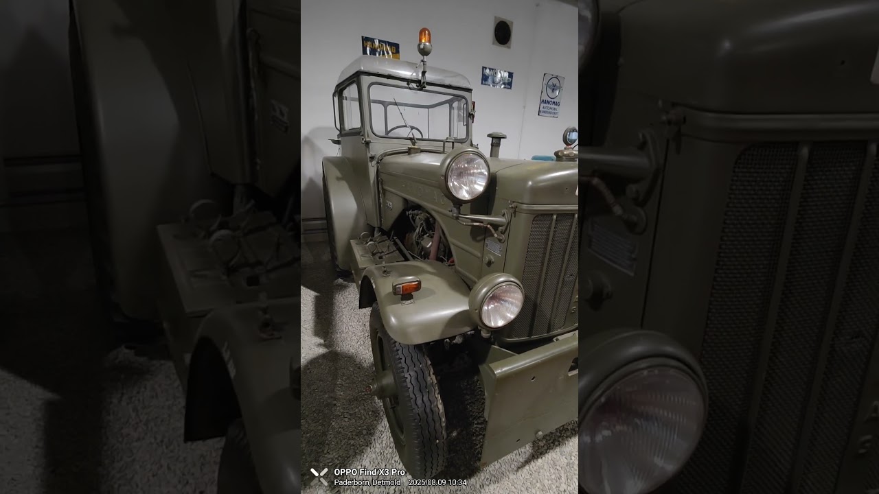 Hanomag -  Zugmaschine R 455/AT/K Baujahr:1960/1957 bis 1964 🚜💯