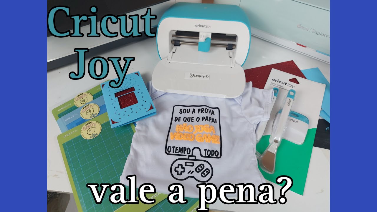 Cricut joy unboxing e projetos