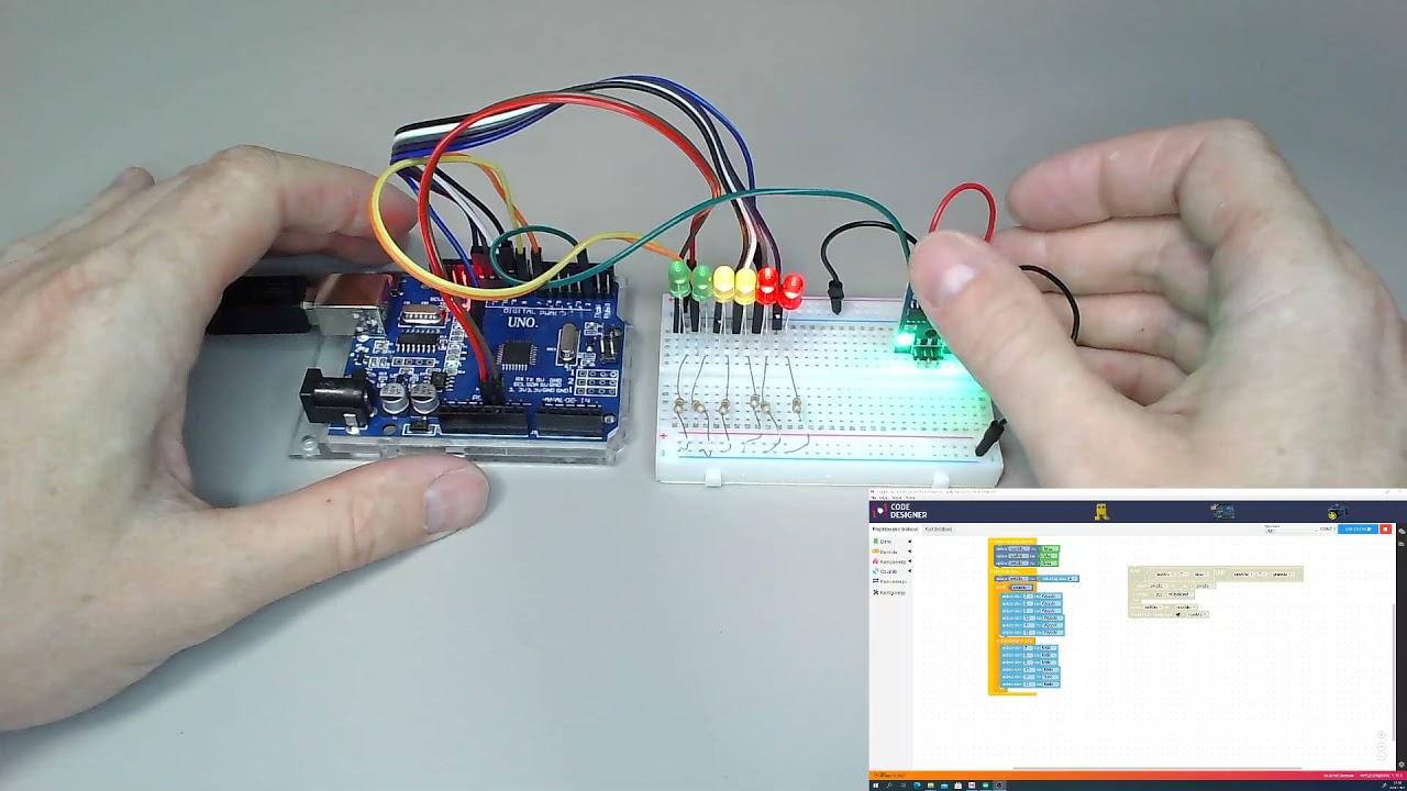 Tydzień z Arduino - czujnik hałasu - lampka na klaskanie