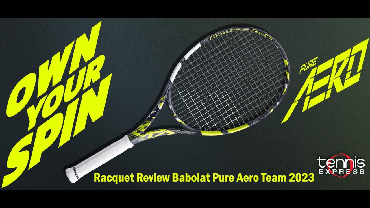 Babolat Pure Aero Team 2023 Tennis Racquet Review | Tennis Express