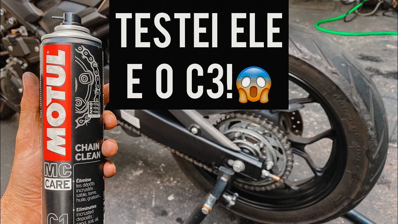 MOTUL CHAIN CLEAN C1, COMPENSA?🤔  - FAB ESTÉTICA DE MOTOS