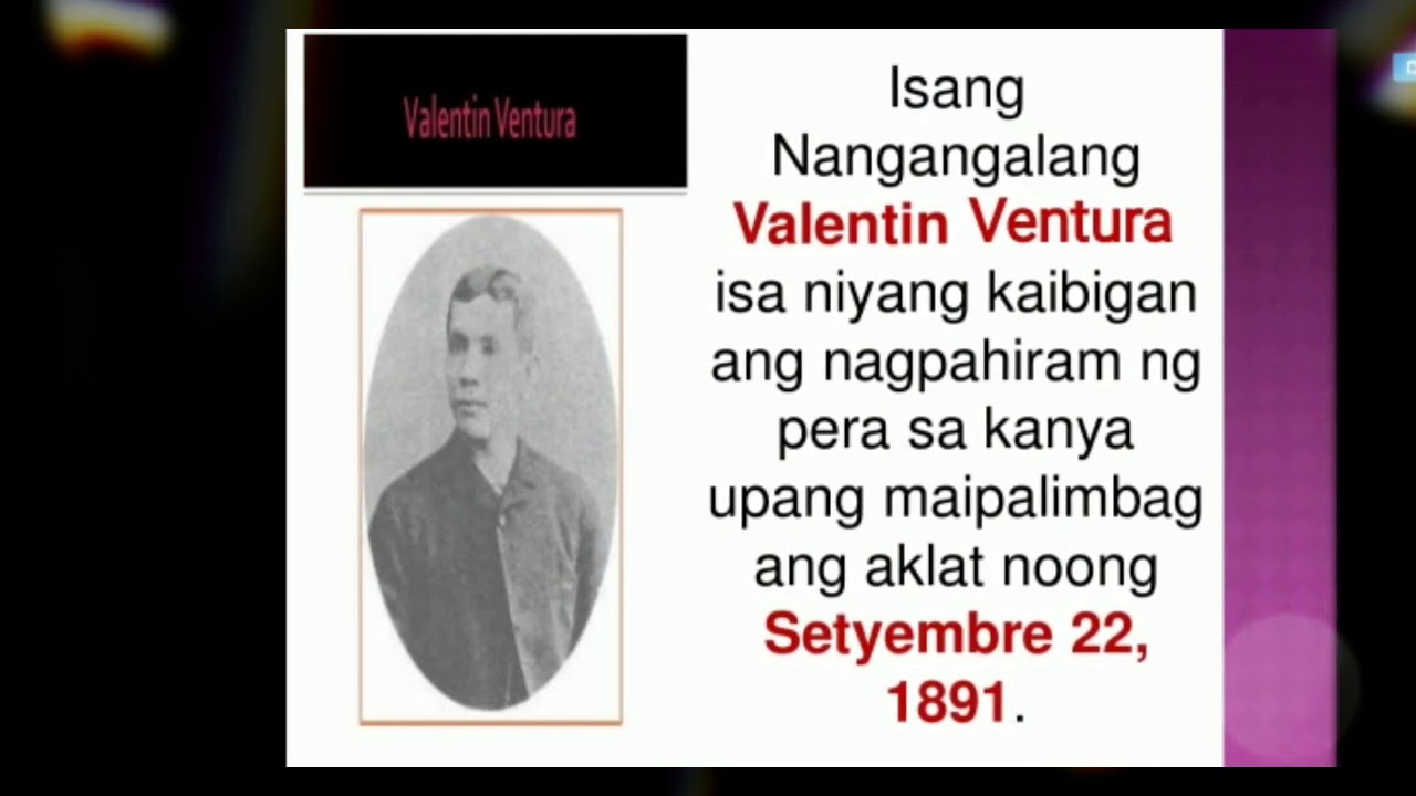 Kasaysayan Ng El Filibusterismo