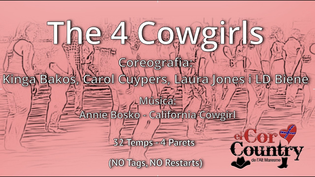 The 4 Cowgirls   (Tutorial+Ball)