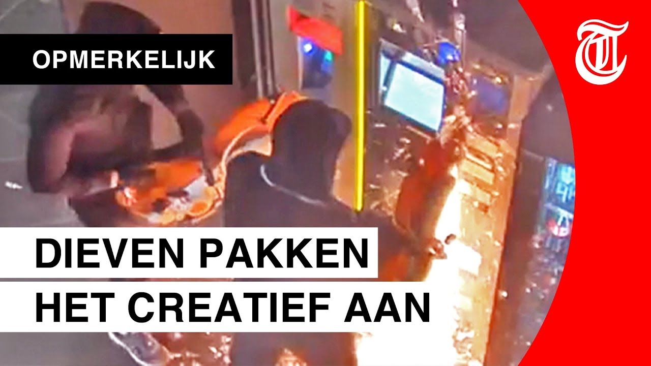 Dieven gaan pinautomaat te lijf met slijptol