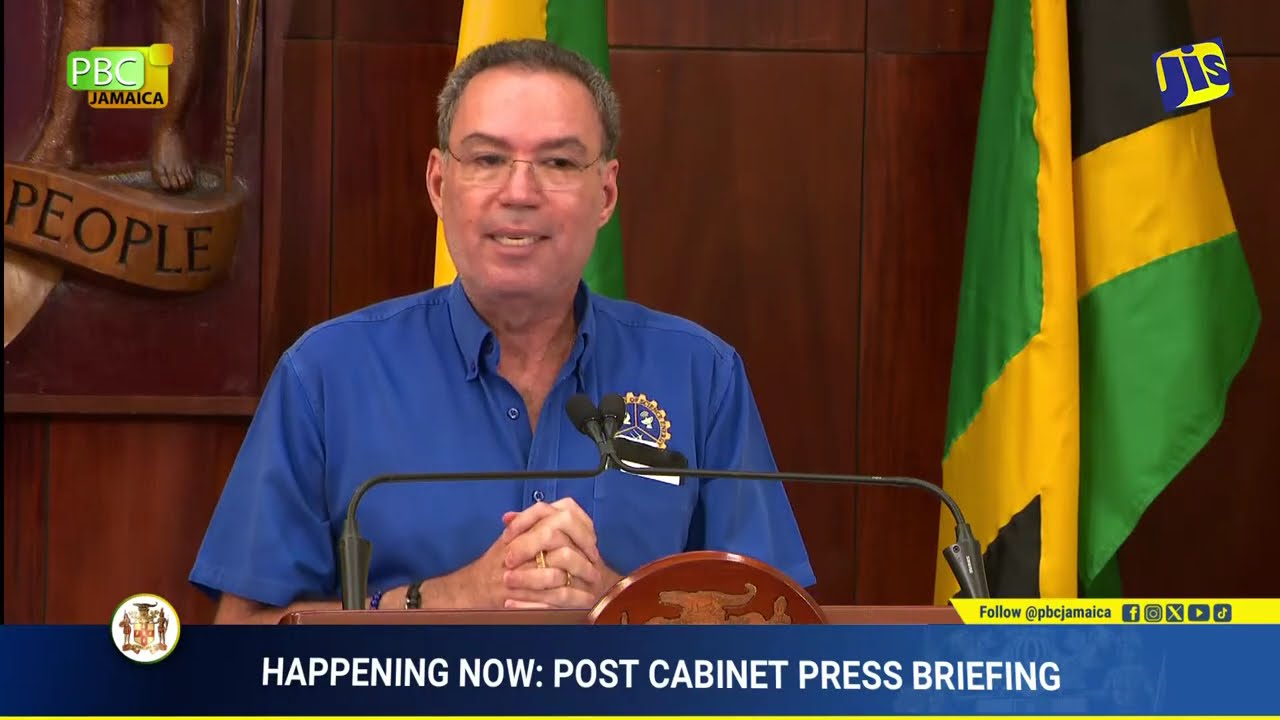 Minister Daryl Vaz | Presentation | Post Cabinet Press Briefing  February 11, 2026