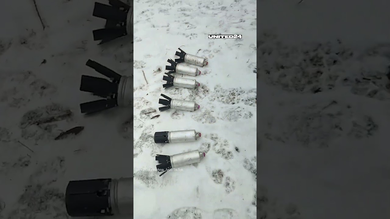 Ukrainian Soldiers Use Russian Cluster Munition for Drоnеs #warinukraine