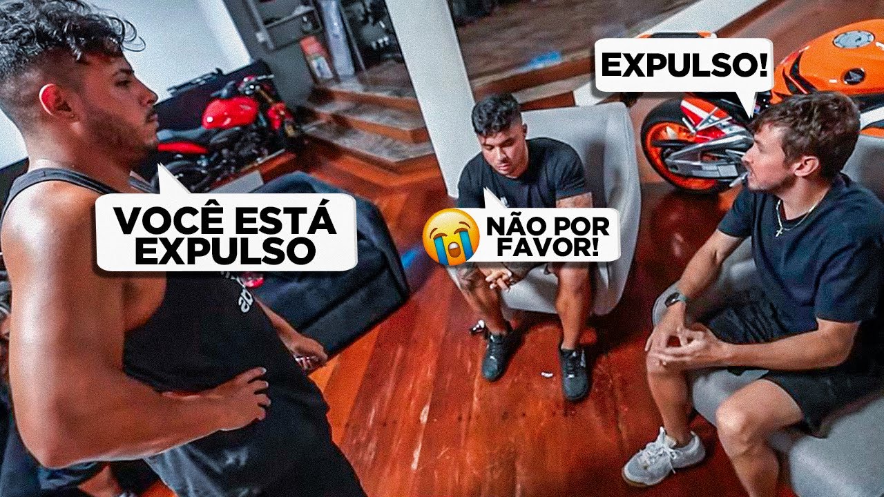 ⚠️ FIZ A REUNIÃO PRA EXPULSÃO DO BRUNO DA CASA !!  ⚠️ * ele teve oque merecia *