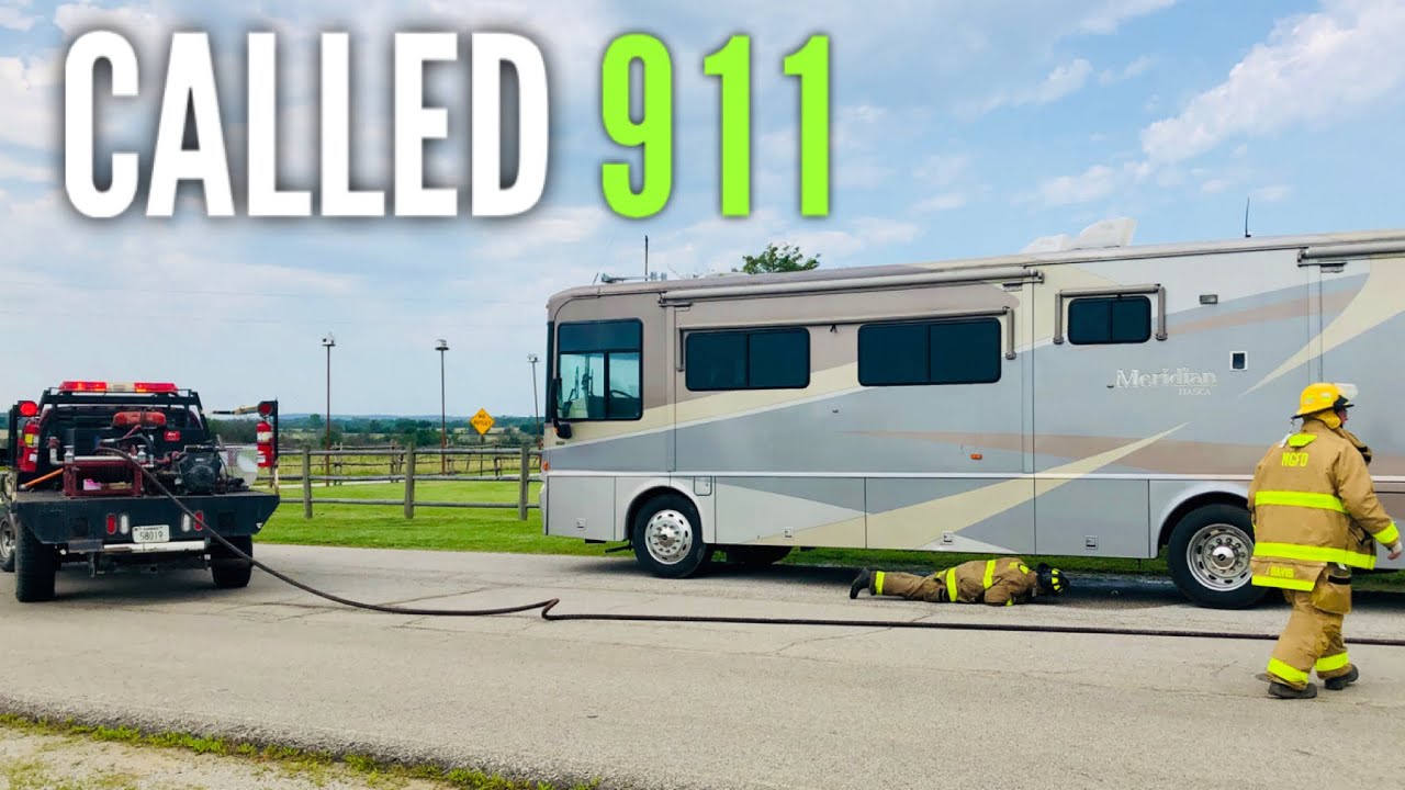 They Told Me: CALL 911 IMMEDIATELY & EVACUATE the RV!!